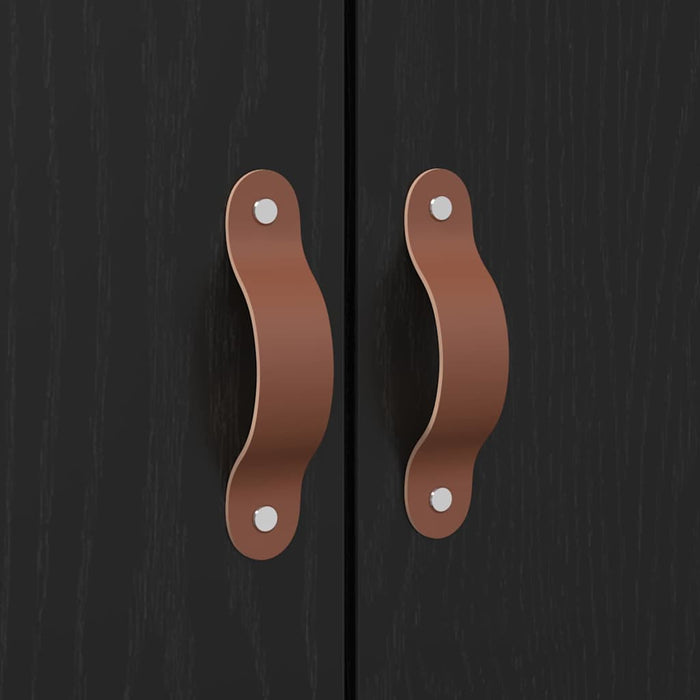 Cadru de pat Stejar negru 200 x 160 x 31.5 cm Lemn compozit - WALTI WALTI