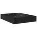 Cadru de pat Stejar negru 200 x 160 x 31.5 cm Lemn compozit - WALTI WALTI