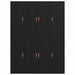 Cadru de pat Stejar negru 200 x 160 x 31.5 cm Lemn compozit - WALTI WALTI