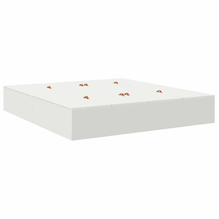 Cadru de pat cu spațiu de depozitare Alb 180 x 200 cm - WALTI WALTI