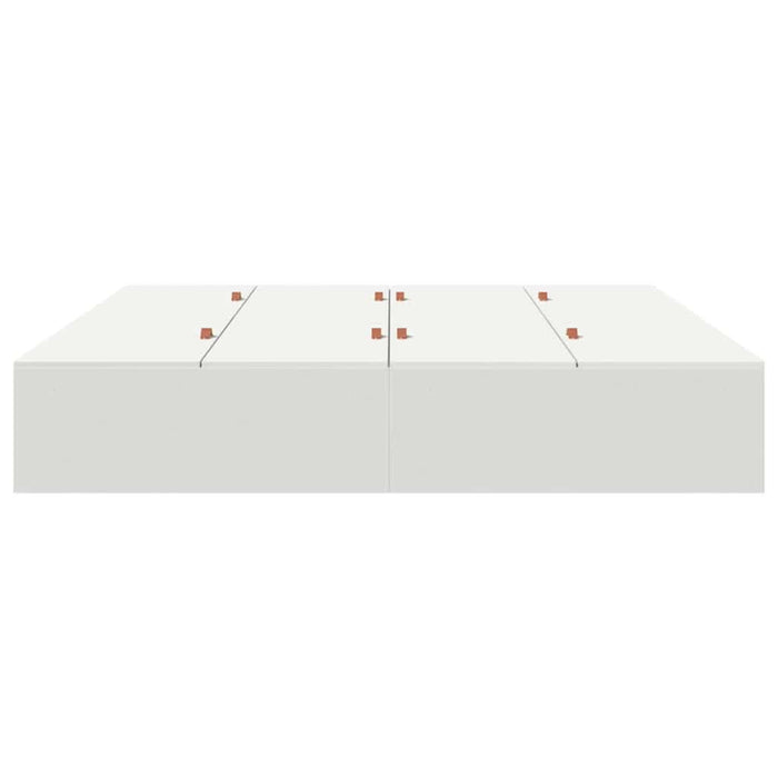 Cadru de pat cu spațiu de depozitare Alb 180 x 200 cm - WALTI WALTI