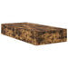 Cadru de pat Stejar afumat 190 x 90 x 31.5 cm Lemn compozit - WALTI WALTI