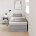 Cadru de pat sonoma gri 190 x 90 x 31.5 cm Lemn compozit - WALTI WALTI