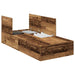 Cadru de pat Lemn vechi 190 x 90 x 31.5 cm Lemn compozit - WALTI WALTI