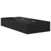 Cadru de pat Stejar negru 190 x 75 x 31.5 cm Lemn compozit - WALTI WALTI
