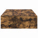 Cadru de pat Stejar afumat 190 x 75 x 31.5 cm Lemn compozit - WALTI WALTI