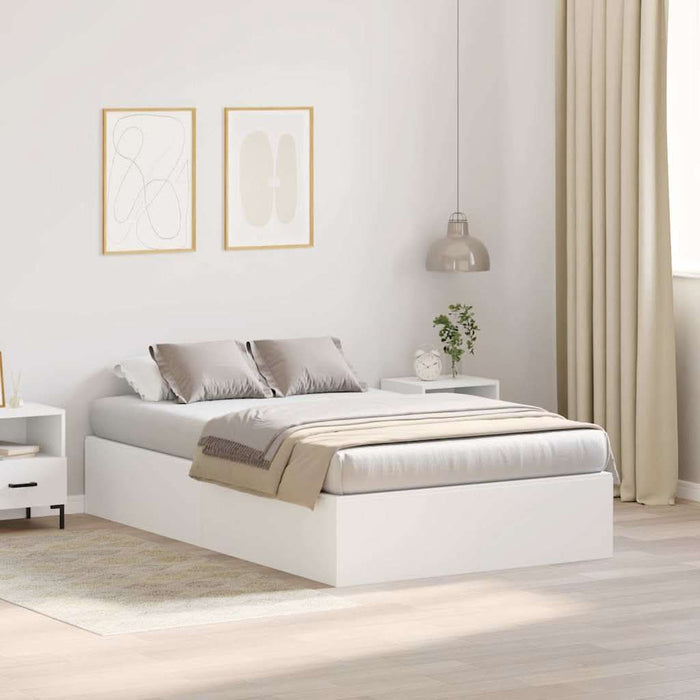 Cadru de pat Alb 190 x 120 x 31.5 cm Lemn compozit - WALTI WALTI