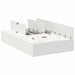 Cadru de pat Alb 190 x 120 x 31.5 cm Lemn compozit - WALTI WALTI