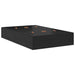 Cadru de pat Stejar negru 190 x 120 x 31.5 cm Lemn compozit - WALTI WALTI