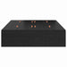 Cadru de pat Stejar negru 190 x 120 x 31.5 cm Lemn compozit - WALTI WALTI