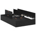 Cadru de pat Stejar negru 190 x 120 x 31.5 cm Lemn compozit - WALTI WALTI