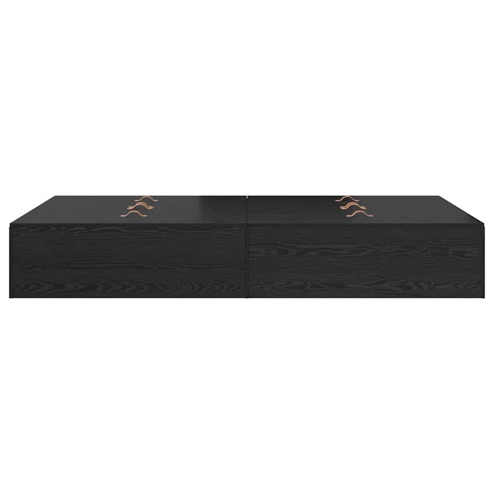 Cadru de pat Stejar negru 190 x 120 x 31.5 cm Lemn compozit - WALTI WALTI