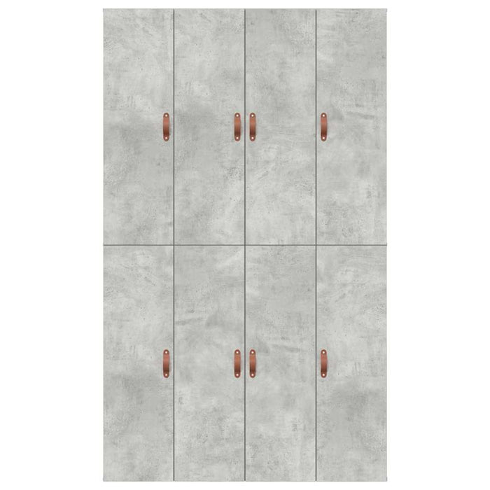 Cadru de pat Gri beton 190 x 120 x 31.5 cm Lemn compozit - WALTI WALTI