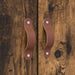 Cadru de pat Stejar afumat 190 x 120 x 31.5 cm Lemn compozit - WALTI WALTI