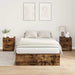Cadru de pat Stejar afumat 190 x 120 x 31.5 cm Lemn compozit - WALTI WALTI
