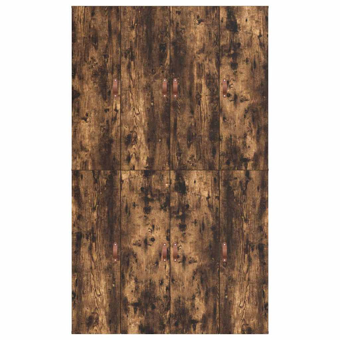 Cadru de pat Stejar afumat 190 x 120 x 31.5 cm Lemn compozit - WALTI WALTI