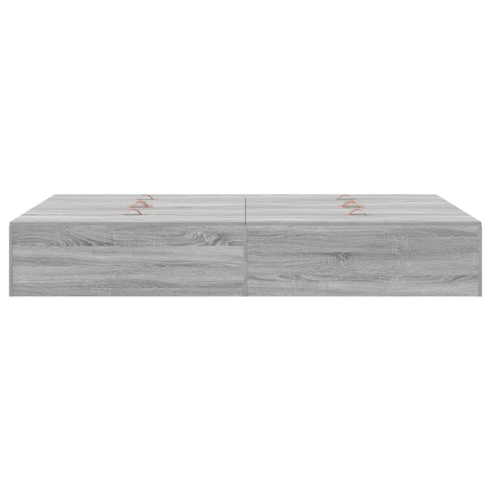 Cadru de pat sonoma gri 190 x 120 x 31.5 cm Lemn compozit - WALTI WALTI