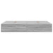 Cadru de pat sonoma gri 190 x 120 x 31.5 cm Lemn compozit - WALTI WALTI