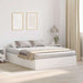 Cadru de pat Alb 190 x 140 x 31.5 cm Lemn compozit - WALTI WALTI