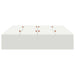 Cadru de pat Alb 190 x 140 x 31.5 cm Lemn compozit - WALTI WALTI