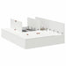 Cadru de pat Alb 190 x 140 x 31.5 cm Lemn compozit - WALTI WALTI