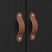 Cadru de pat Stejar negru 190 x 140 x 31.5 cm Lemn compozit - WALTI WALTI