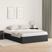 Cadru de pat Stejar negru 190 x 140 x 31.5 cm Lemn compozit - WALTI WALTI