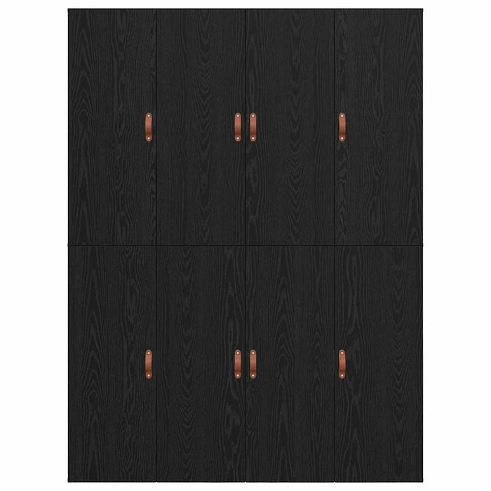Cadru de pat Stejar negru 190 x 140 x 31.5 cm Lemn compozit - WALTI WALTI