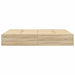 Cadru de pat Stejar sonoma 190 x 140 x 31.5 cm Lemn compozit - WALTI WALTI