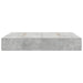Cadru de pat Gri beton 190 x 140 x 31.5 cm Lemn compozit - WALTI WALTI