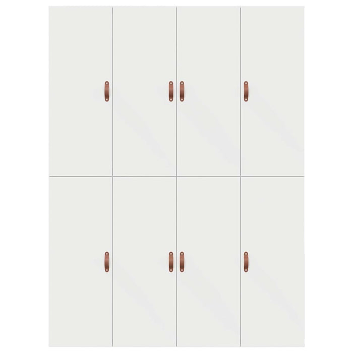 Cadru de pat Alb 190 x 135 x 31.5 cm Lemn compozit - WALTI WALTI