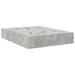 Cadru de pat Gri beton 190 x 135 x 31.5 cm Lemn compozit - WALTI WALTI