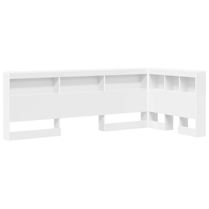 Tăblie de depozitare cu raft Alb 100 cm Lemn compozit - WALTI WALTI