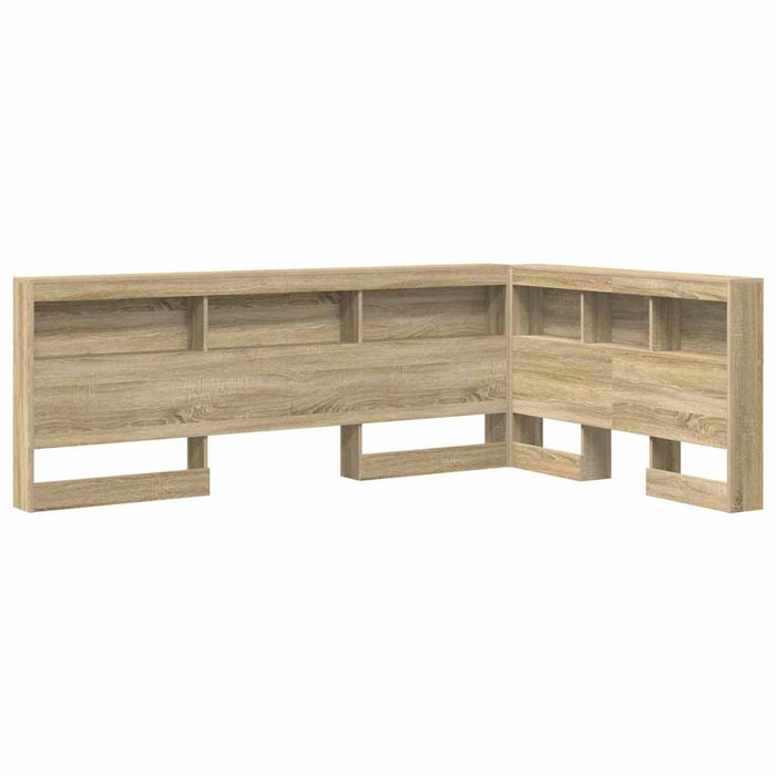 Tăblie de depozitare cu raft Stejar sonoma 120 cm Lemn compozit - WALTI WALTI
