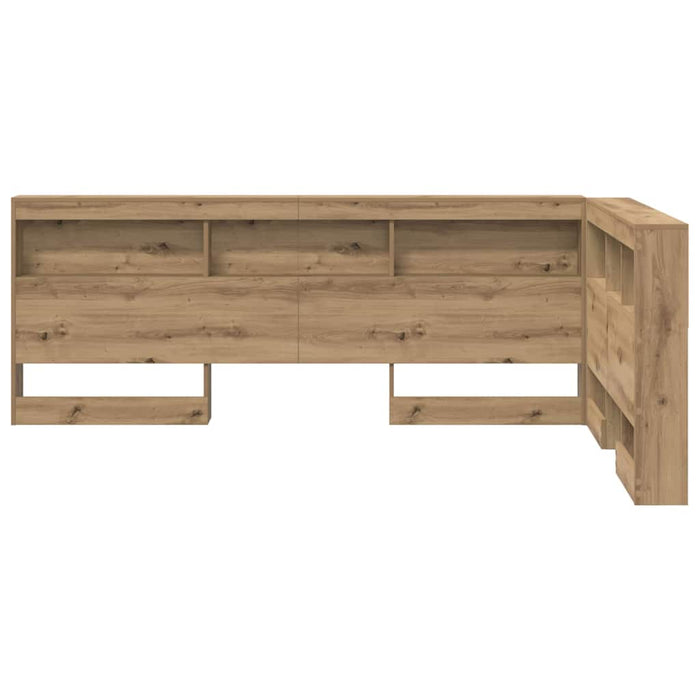 Tăblie de depozitare Stejar Artizanal 120 cm Lemn compozit WALTI
