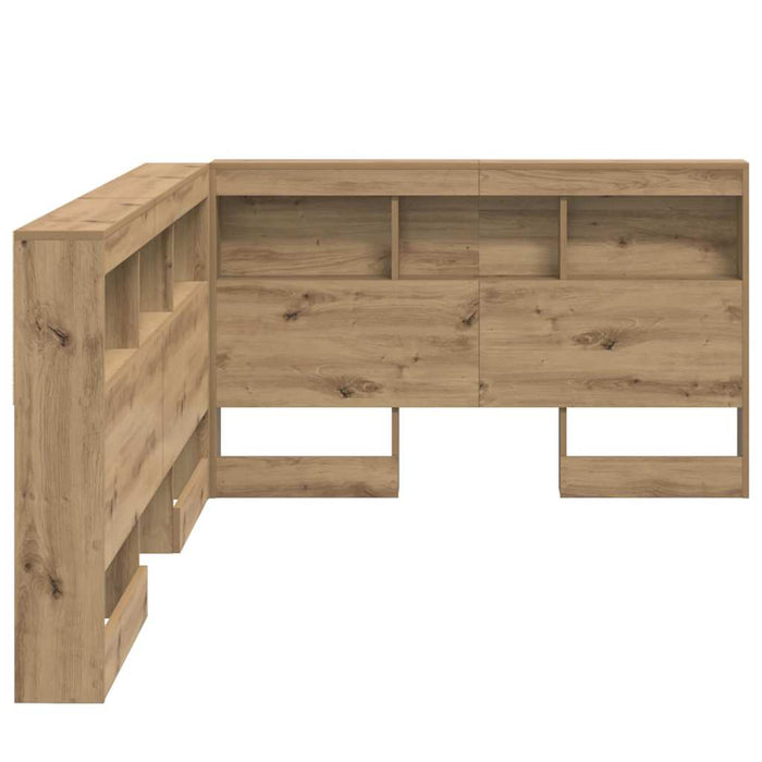 Tăblie de depozitare Stejar Artizanal 120 cm Lemn compozit WALTI