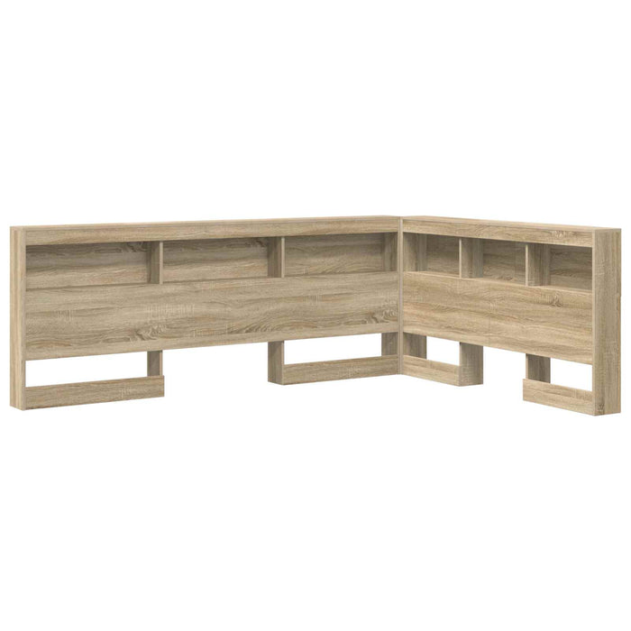 Tăblie de depozitare cu raft Stejar Sonoma 160 cm Lemn compozit WALTI