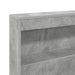 Tăblie de depozitare cu raft Gri din beton 180 cm Lemn compozit - WALTI WALTI