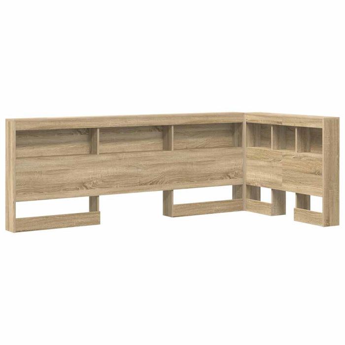 Tăblie de depozitare cu raft Stejar Sonoma 90 cm Lemn compozit - WALTI WALTI