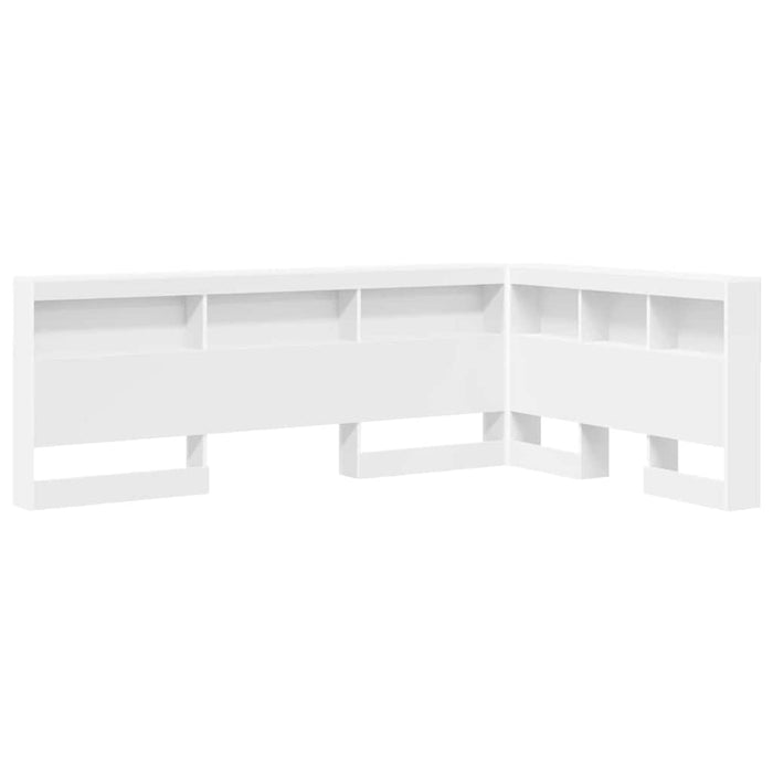 Tăblie de depozitare cu raft Alb 120 cm Lemn compozit - WALTI WALTI