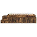 Cadru de pat cu depozitare Stejar fumuriu 234 x 118 x 53.5 cm - WALTI WALTI