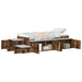 Cadru de pat cu depozitare Stejar fumuriu 234 x 118 x 53.5 cm - WALTI WALTI