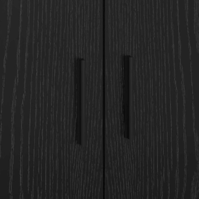 Cadru de pat cu depozitare Stejar negru 234 x 103 x 53.5 cm - WALTI WALTI
