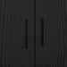 Cadru de pat cu depozitare Stejar negru 234 x 103 x 53.5 cm - WALTI WALTI