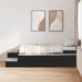 Cadru de pat cu depozitare Stejar negru 234 x 103 x 53.5 cm - WALTI WALTI