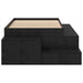 Cadru de pat cu depozitare Stejar negru 234 x 103 x 53.5 cm - WALTI WALTI