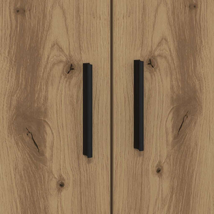 Cadru de pat cu depozitare stejar artizanal 234 x 103 x 53.5 cm - WALTI WALTI