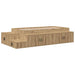 Cadru de pat cu depozitare stejar artizanal 234 x 103 x 53.5 cm - WALTI WALTI