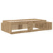 Cadru de pat cu depozitare stejar artizanal 234 x 103 x 53.5 cm - WALTI WALTI