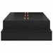 Cadru de pat cu depozitare Stejar negru 236.5 x 80 x 31.5 cm - WALTI WALTI